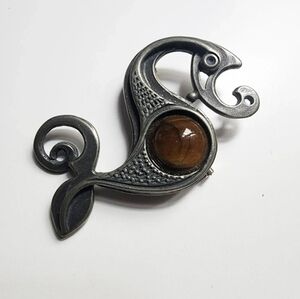 Vintage Seahorse Brooch